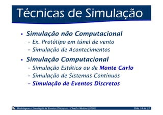 Introdução à Simulação