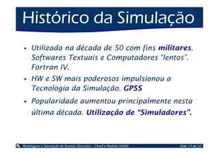 Introdução à Simulação