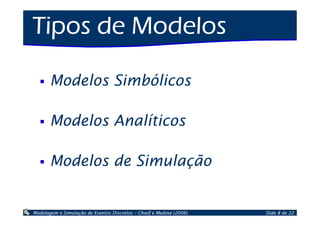 Introdução à Simulação