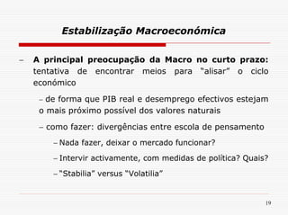O Que é a Macroeconomia?