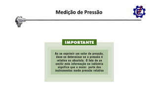 Medição de Pressão
 