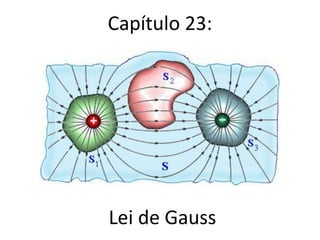 Capítulo 23:
Lei de Gauss
 