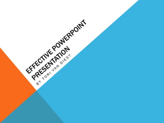 Effective PowerPoint Presentation | PPTX