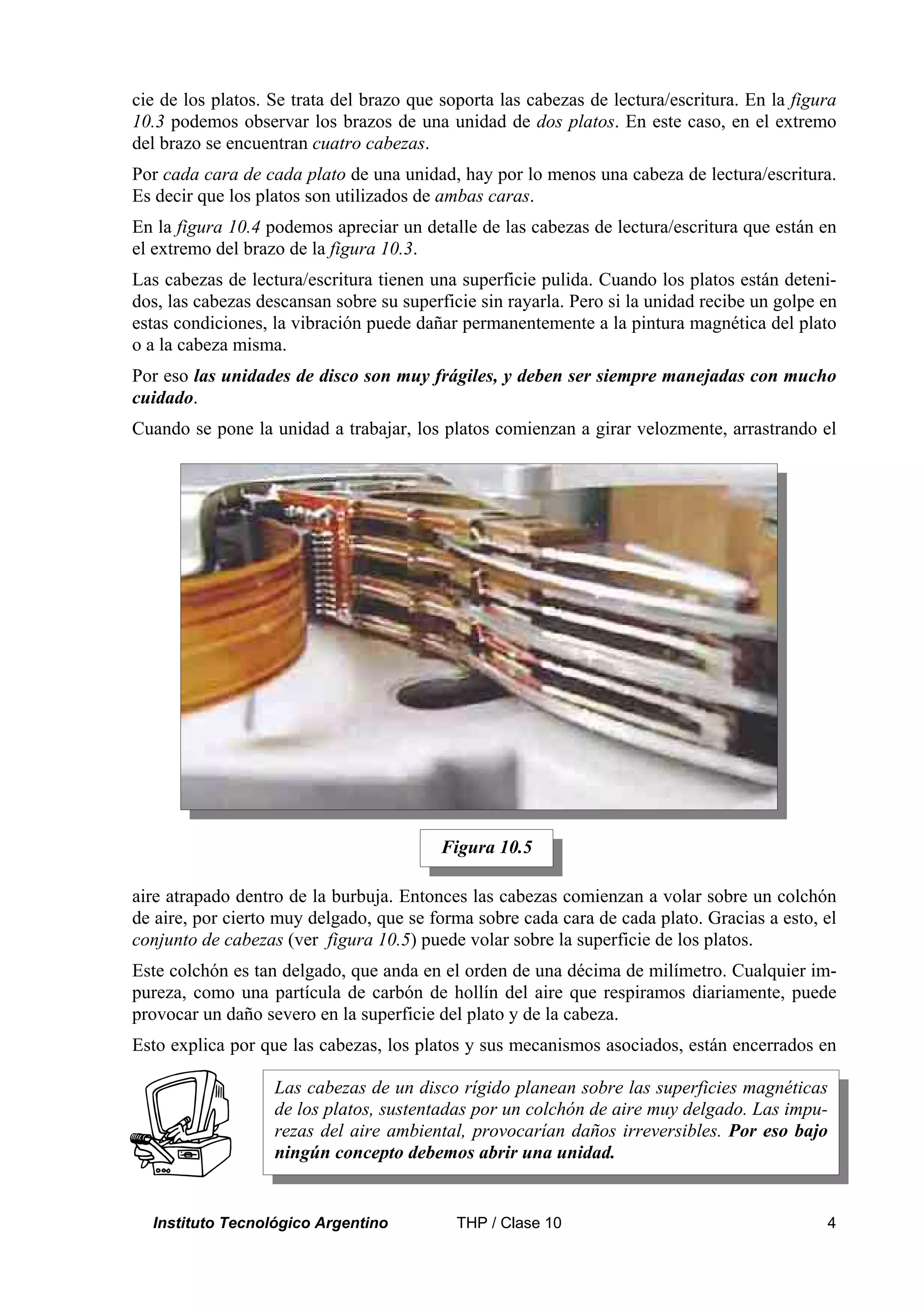 Estructura fisica del disco duro | PDF
