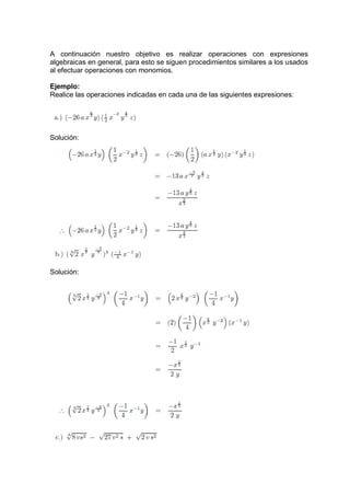 Modulo Algebraic Rewritten MODULO DE ALGEBRA | PDF