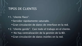 Cliente servidor | PPTX