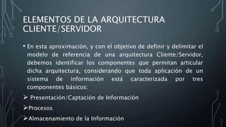 Cliente servidor | PPTX
