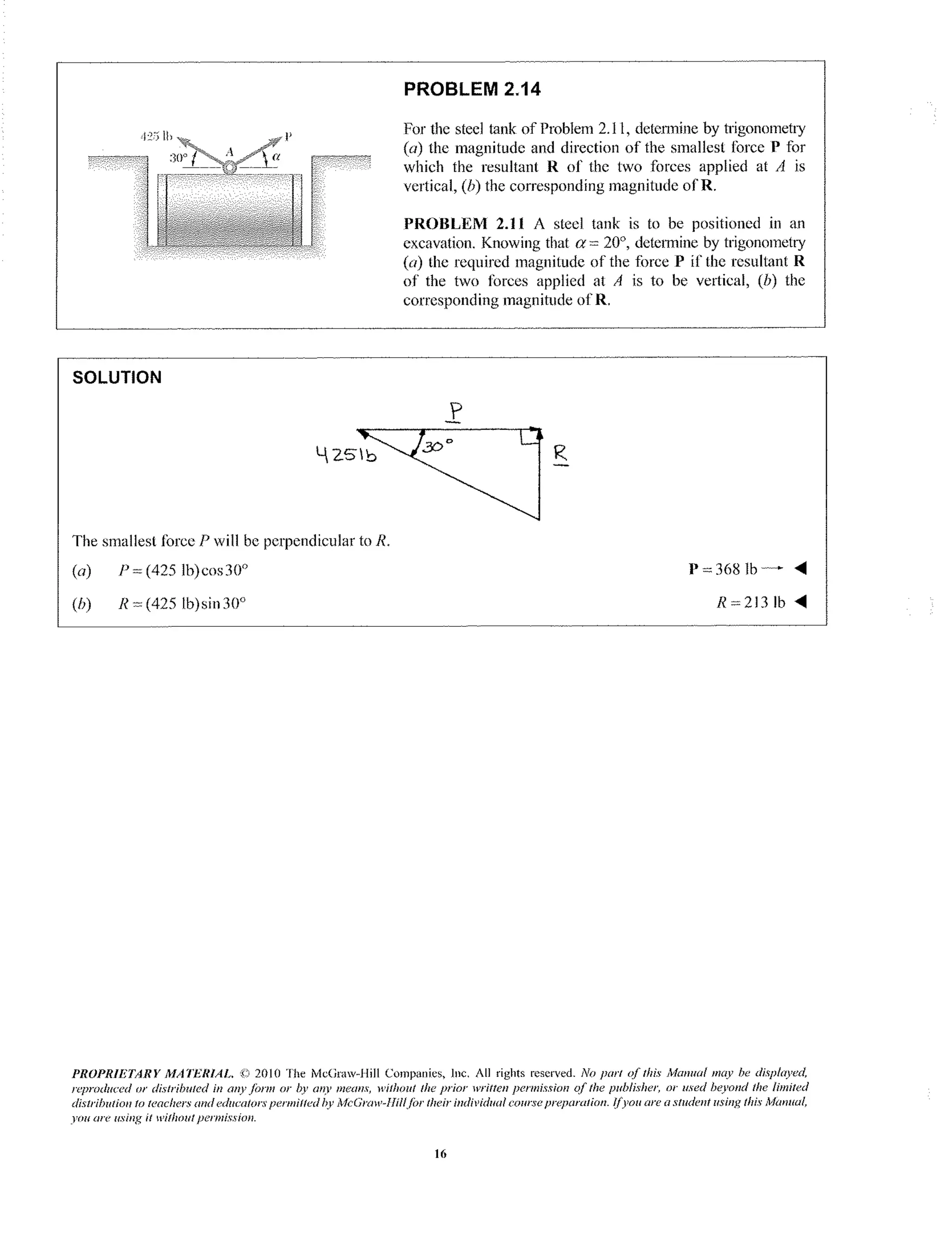 Capitulo 2 solucionario de estatica Beer 9 edicion