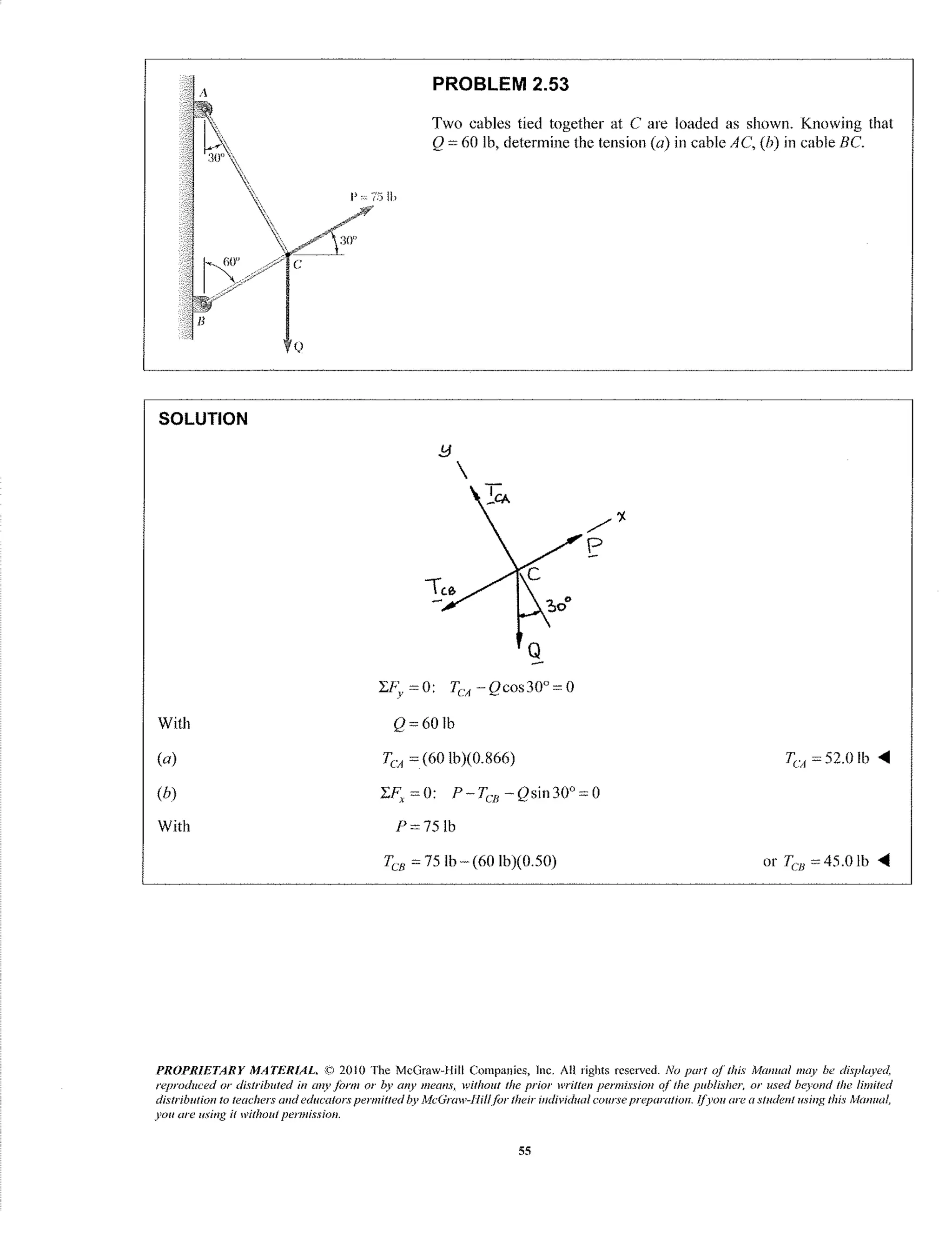 Capitulo 2 solucionario de estatica Beer 9 edicion