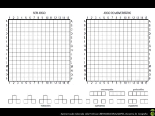 Apresentação elaborada pela Professora FERNANDA BRUM LOPES, disciplina de Geografia
 