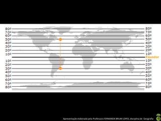 Apresentação elaborada pela Professora FERNANDA BRUM LOPES, disciplina de Geografia
 