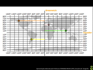 Apresentação elaborada pela Professora FERNANDA BRUM LOPES, disciplina de Geografia
 