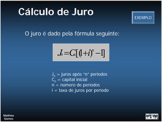 Jcit Formula Matemática Financeira - Juros Compostos | PDF
