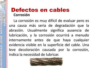 cables y cadenas de maquinas de elevacion | PPTX