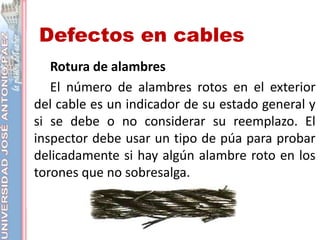 cables y cadenas de maquinas de elevacion | PPTX