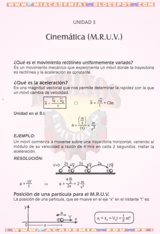 CINEMATICA