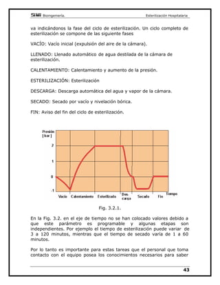 VHFLHUUDSRU
OR WDQWR OD SUHVLyQ FRPLHQ]D D VXELU KDVWD DOFDQ]DU  EDU HQ HO
PDQyPHWURDODWHPSHUDWXUDGHž$TXtHOFDOHIDFWRUFRPLHQ]DD
GLVPLQXLU VX HPLVLyQ FRQ HO ILQ GH PDQWHQHU HVWD SUHVLyQ (Q HVWH
SUHFLVRLQVWDQWHDUUDQFDHOWHPSRUL]DGRUGHFLFORTXHVHJ~QHOIDEULFDQWH
YDGHDPLQXWRV
)DVHGHGHVFDUJD
8QD YH] FRPSOHWDGR HO FLFOR VH DEUH OD YiOYXOD 9 SHUPLWLHQGR VDOLU HO
YDSRU DO GHSyVLWR GH UHFXSHUDFLyQ D WUDYpV GH XQ VHUSHQWtQ GH
FRQGHQVDFLyQ
 