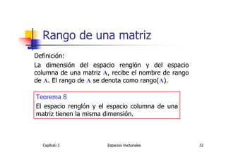 Cap3 esp vectoriales | PDF