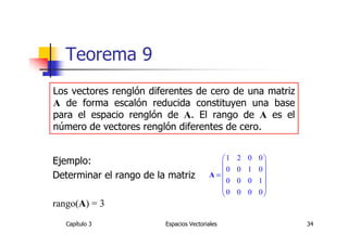 Cap3 esp vectoriales | PDF