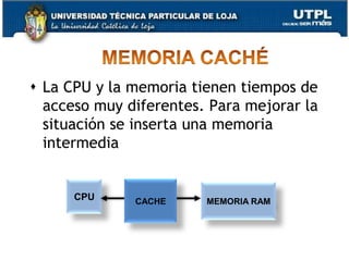Memorias magneto−ópticas.ALTERABILIDAD. Memorias ROM (ReadOnlyMemory) y RWM (ReadWritableMemory).PERMANENCIA DE LA INFORMACIÓN. Relacionado con la duración de la información almacenada en memoria:LECTURA DESTRUCTIVA. Memorias de lectura destructiva DRO (DestructiveReadOut) y memorias de lectura no destructiva NDRO (Non DestructiveReadOut).VOLATILIDAD. corte en el suministro eléctrico. Memorias volátiles y no volátiles.ALMACENAMIENTO ESTÁTICO/DINÁMICO. SRAM (StaticRandom Access Memory) DRAM (DynamicRandom Access Memory)12CARACTERÍSTICAS FÍSICAS