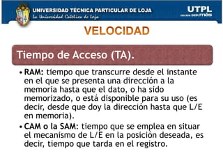 Capítulo IIIArquitectura de Computadores7MÉTODO DE ACCESOM. cache