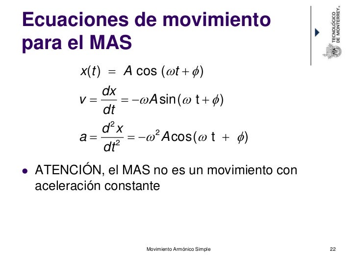 Cap3 movimiento armonico simple