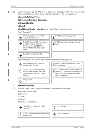 Cap413 radiotelephony manual | PDF