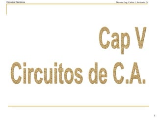 1 Cap V Circuitos de C.A. 