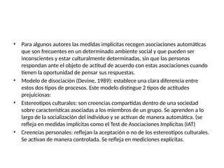 capitulo actitudes introduccion a la psicologia social | PPTX