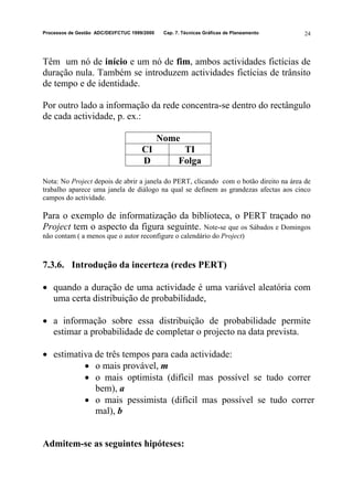 Cap7 - Rede Pert | PDF