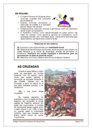 Colégio Estadual Tiradentes-Rio Real/Bahia. Página 173
 