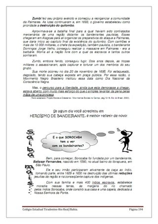 Colégio Estadual Tiradentes-Rio Real/Bahia. Página 194
 