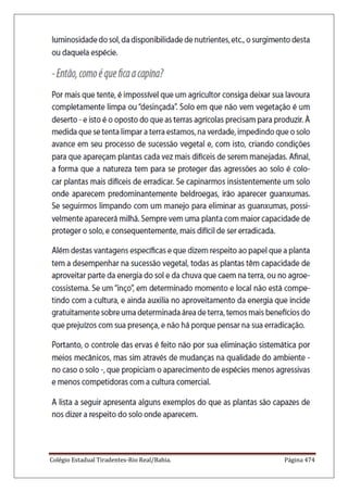 Colégio Estadual Tiradentes-Rio Real/Bahia. Página 474
 