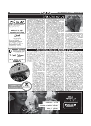 Jornal A Cidade Edição Digital Completa. Edição n. 1099 que circula no dia 30.12.2015