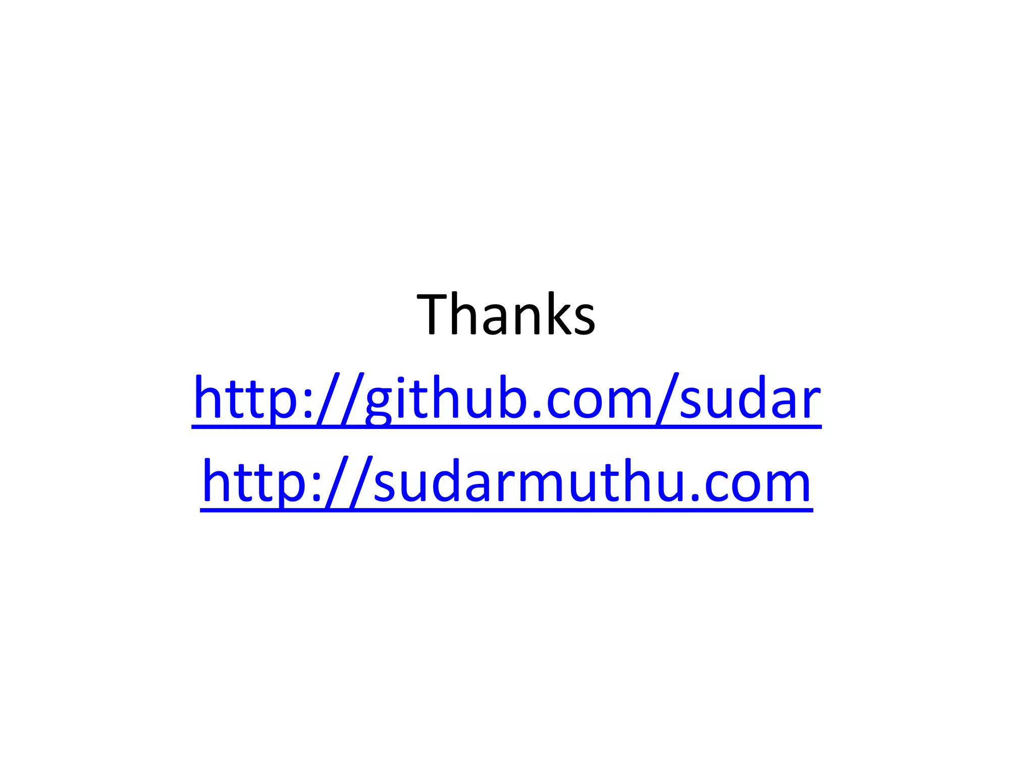 Thanks http://github.com/sudar http://sudarmuthu.com 