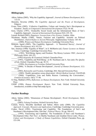 Capabilities approach | PDF