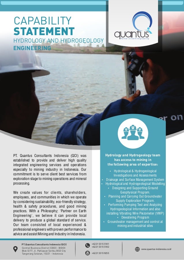 hydrological engineers