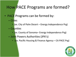 California PACE | PPT