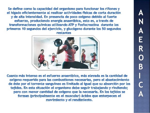 Capacidad aerobica y potencia anaerobica