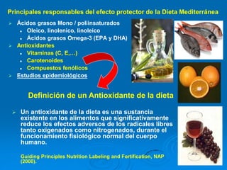 Clase de Capacidad Antioxidante de los alimentos | PDF