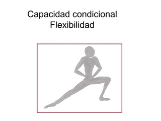 Capacidad condicional
Flexibilidad
 