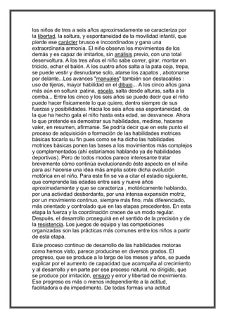 Capacidades motrices