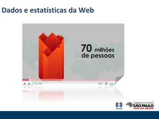 Dados e estatísticas da Web 