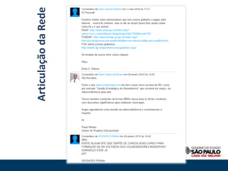 Articulação da Rede
 