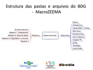 Estrutura das pastas e arquivos do BDG
- MacroZEEMA
 