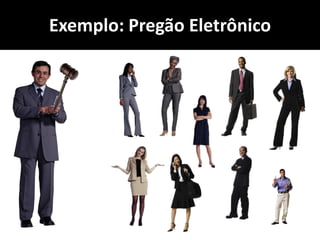 Exemplo: Pregão Eletrônico
 