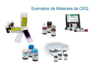 Exemplos de Materiais de CEQ
 