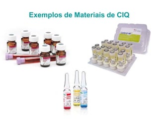 Exemplos de Materiais de CIQ
 