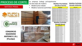 Madera Pino Radiata 1 X 10 X 10.5