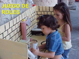 JUEGO DE DESDE SIEMPRE
 “EL JUEGO
ROLES
 HA SIDO UN PODEROSO
MEDIO            EDUCATIVO…”.
(K.D.Ushinski)
 
